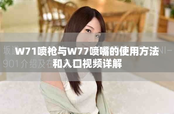 W71喷枪与W77喷嘴的使用方法和入口视频详解