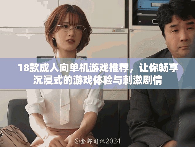 18款成人向单机游戏推荐，让你畅享沉浸式的游戏体验与刺激剧情