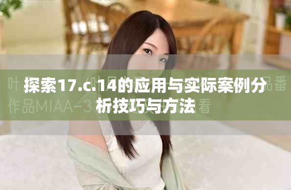探索17.c.14的应用与实际案例分析技巧与方法
