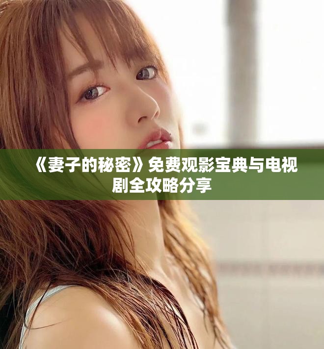 《妻子的秘密》免费观影宝典与电视剧全攻略分享