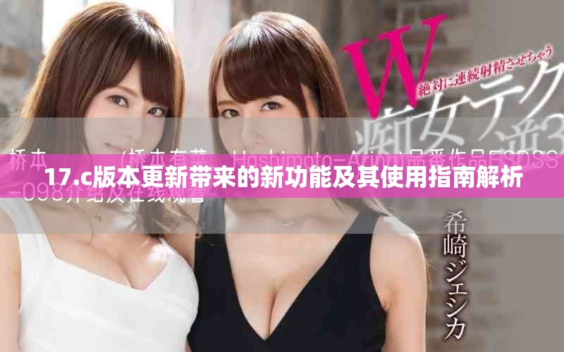 17.c版本更新带来的新功能及其使用指南解析