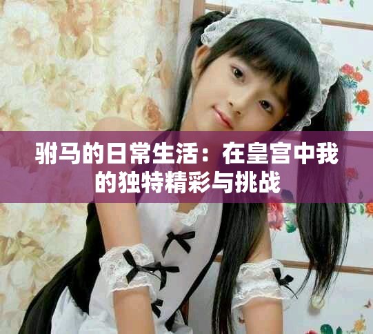 驸马的日常生活：在皇宫中我的独特精彩与挑战