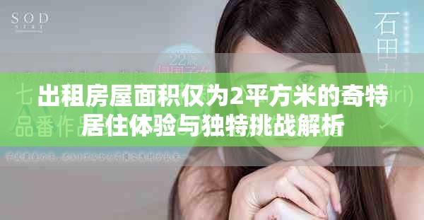 出租房屋面积仅为2平方米的奇特居住体验与独特挑战解析