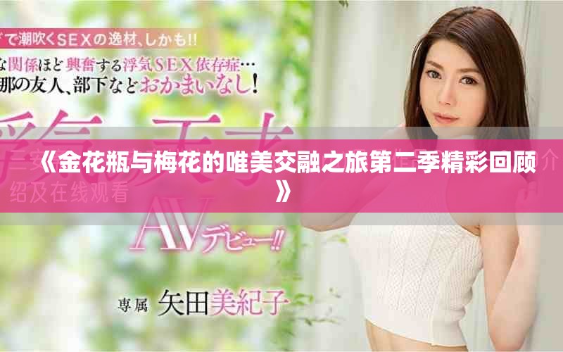《金花瓶与梅花的唯美交融之旅第二季精彩回顾》