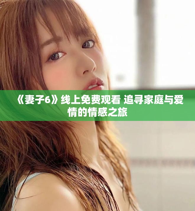 《妻子6》线上免费观看 追寻家庭与爱情的情感之旅